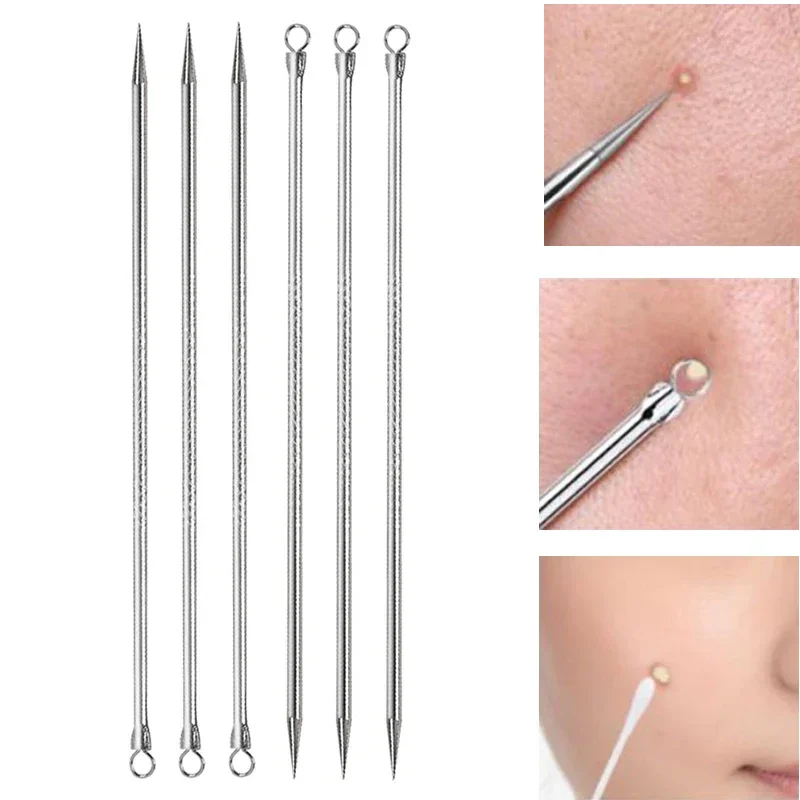 1 Pcs Blackhead Comedone Acne Pimple Blemish Extractor Remover Stainless Steel Needles Remove Tools Face Skin Care Pore Cleaner