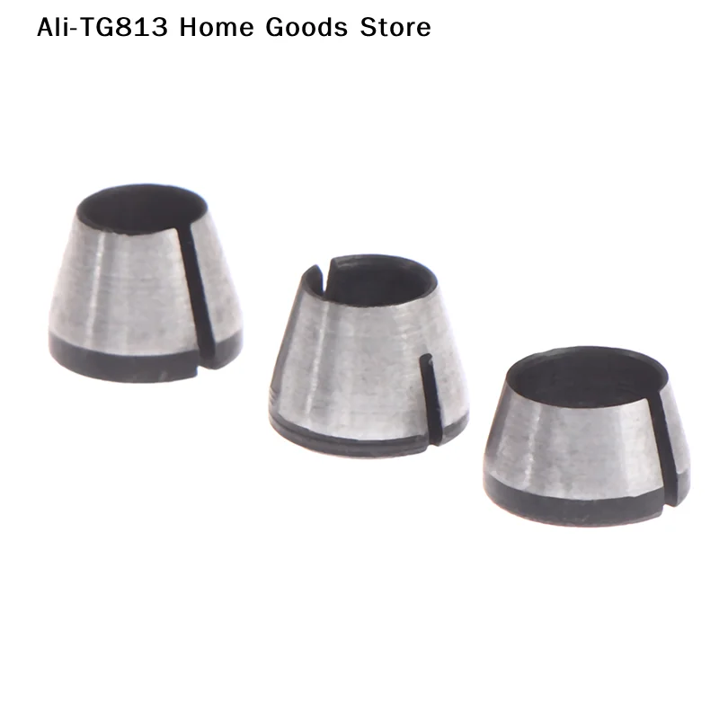 [TG813]3pc/lot 6mm/6.35mm/8mm High Precision Adapter Collet Shank Router Tool