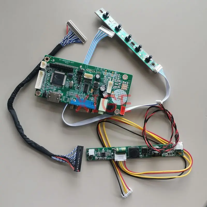 For M270HW02 M240HW02 M240HW01 M215HVN01 Drive Controller Board Kit DIY HDMI+VGA Monitor Screen 1920*1080 1920x1080 30-Pins LVDS