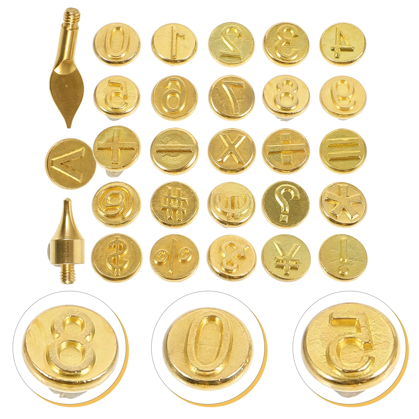 

1Set Metal Number Burning Tips Pyrography Parts Soldering Iron Tip Wood Cork Decor Pyrography Wire Pen Nibs