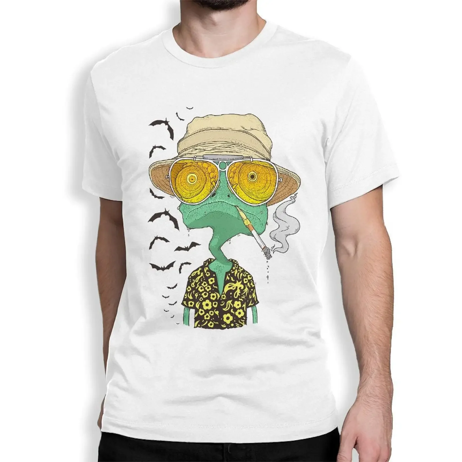 Rango and Fear Loathing in Las Vegas T Shirt  Sizes dmm 102 vintage Washed Slightly Versatile Stylish streetwear Unisex