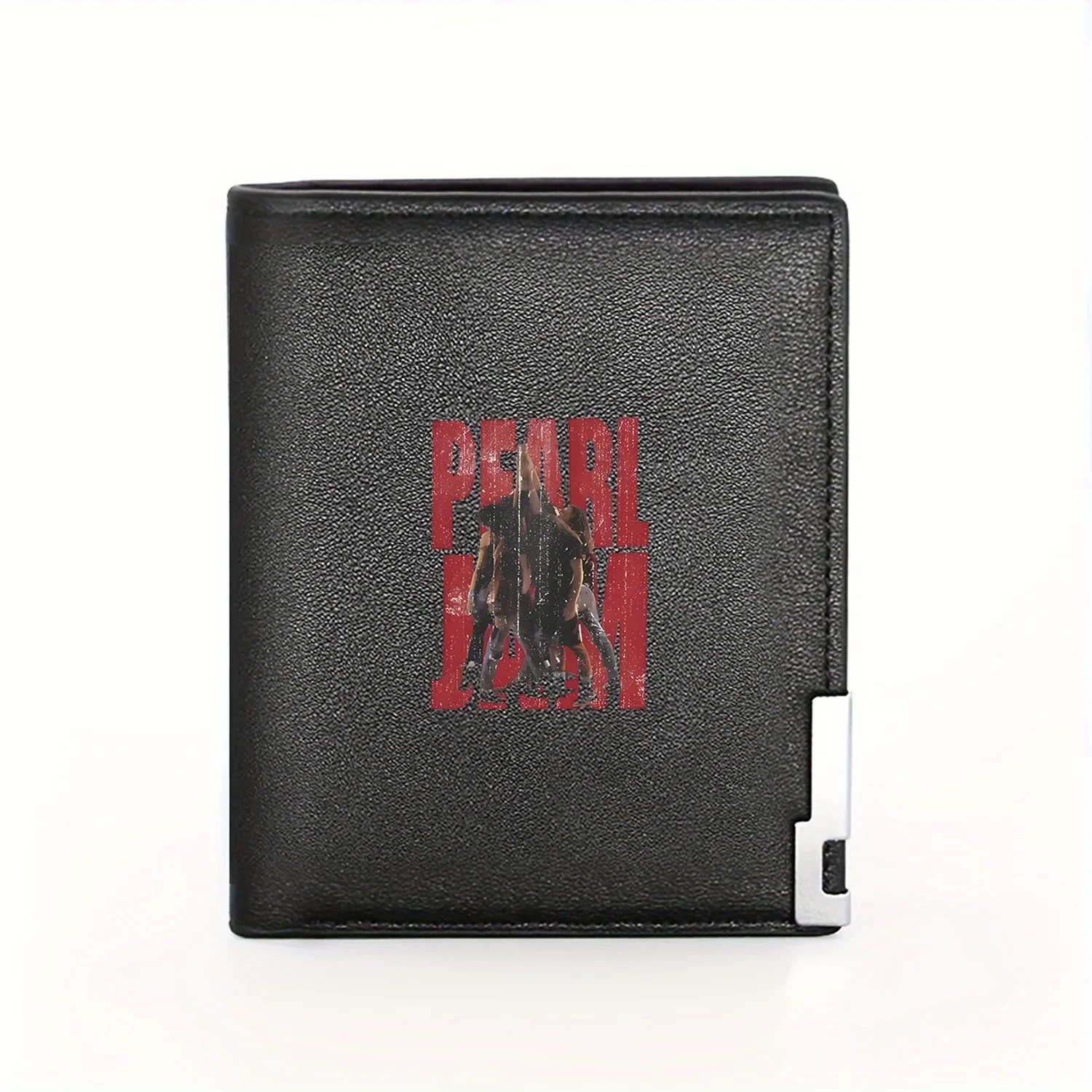 Pearl Jam Concert Band Rock Music Stylish Wallet Business Mens Casual Elegant Simple Practical Quality Wallet Stylish Printing G
