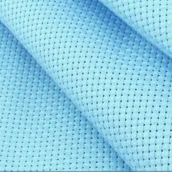 Shining White Canvas Fabric, 11CT, 11ST, 14ST, 14CT, Cross Stitch, White Sparkle, Sky Blue