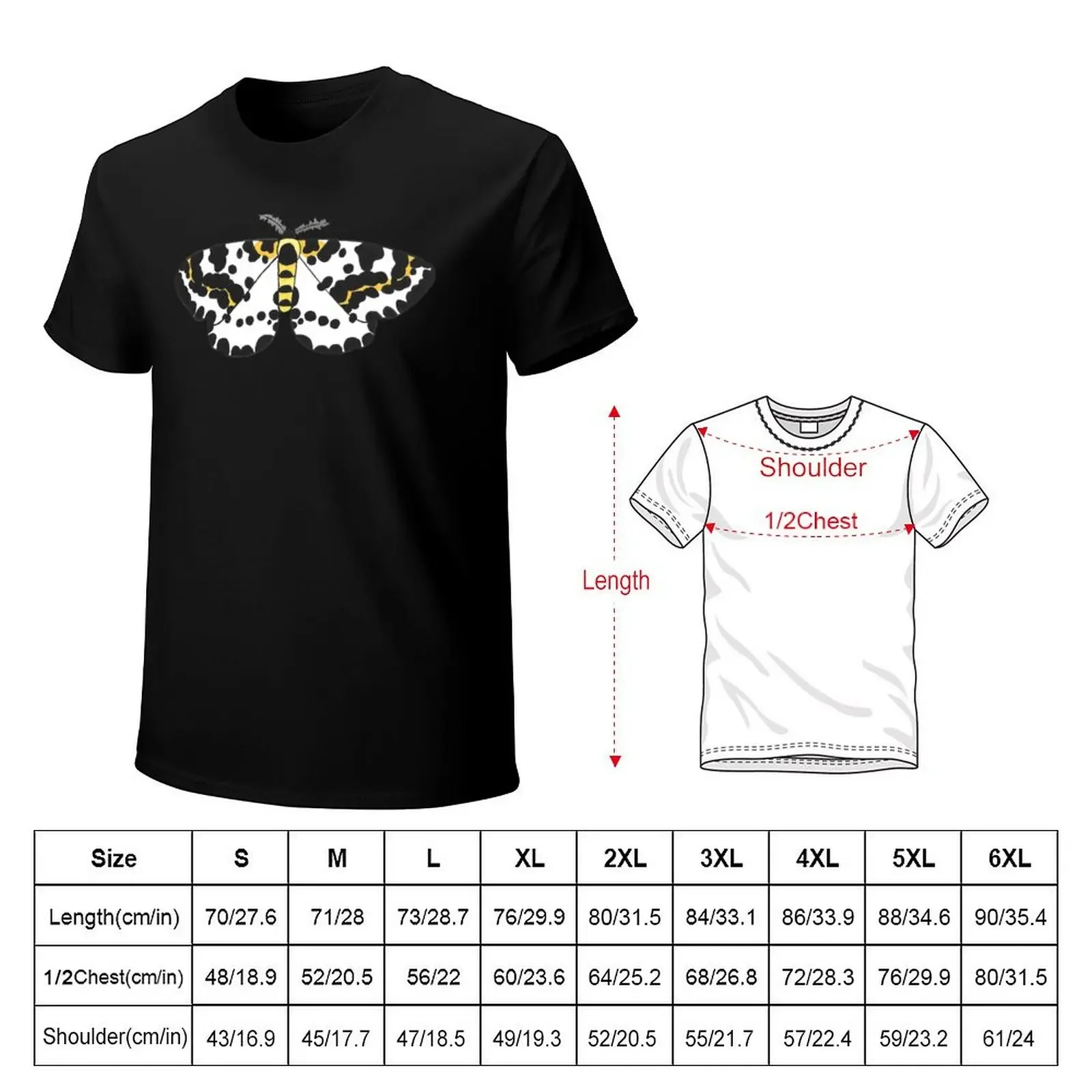 MagPie Moth T-Shirt tees boys animal print shirts graphic tees fruit of the loom mens t shirts