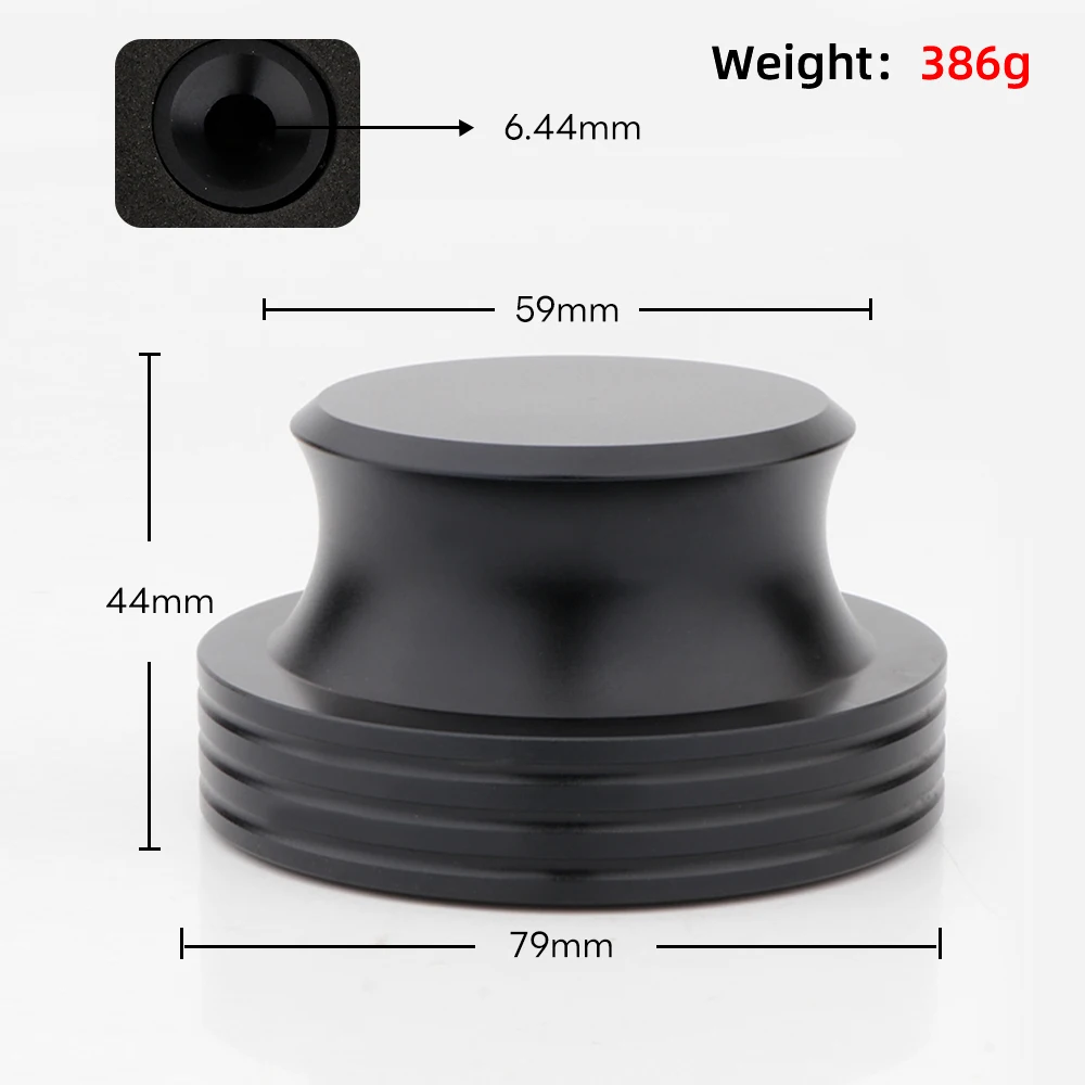 Preffair LP386 Aluminium Metal Vinyl Record Gewicht Stabilisator Disc Evenwichtige Klem Voor Draaitafel Lp Platenspeler Accessoires