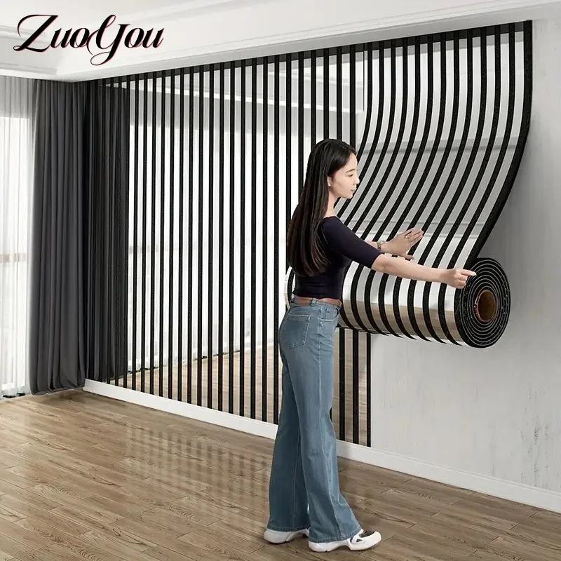 

Thicken Self-adhesive Wall Stickers for Living Room Bedroom Wall Renovation Vinyl Mirror Peel and Stick Wallpapers Home Decor