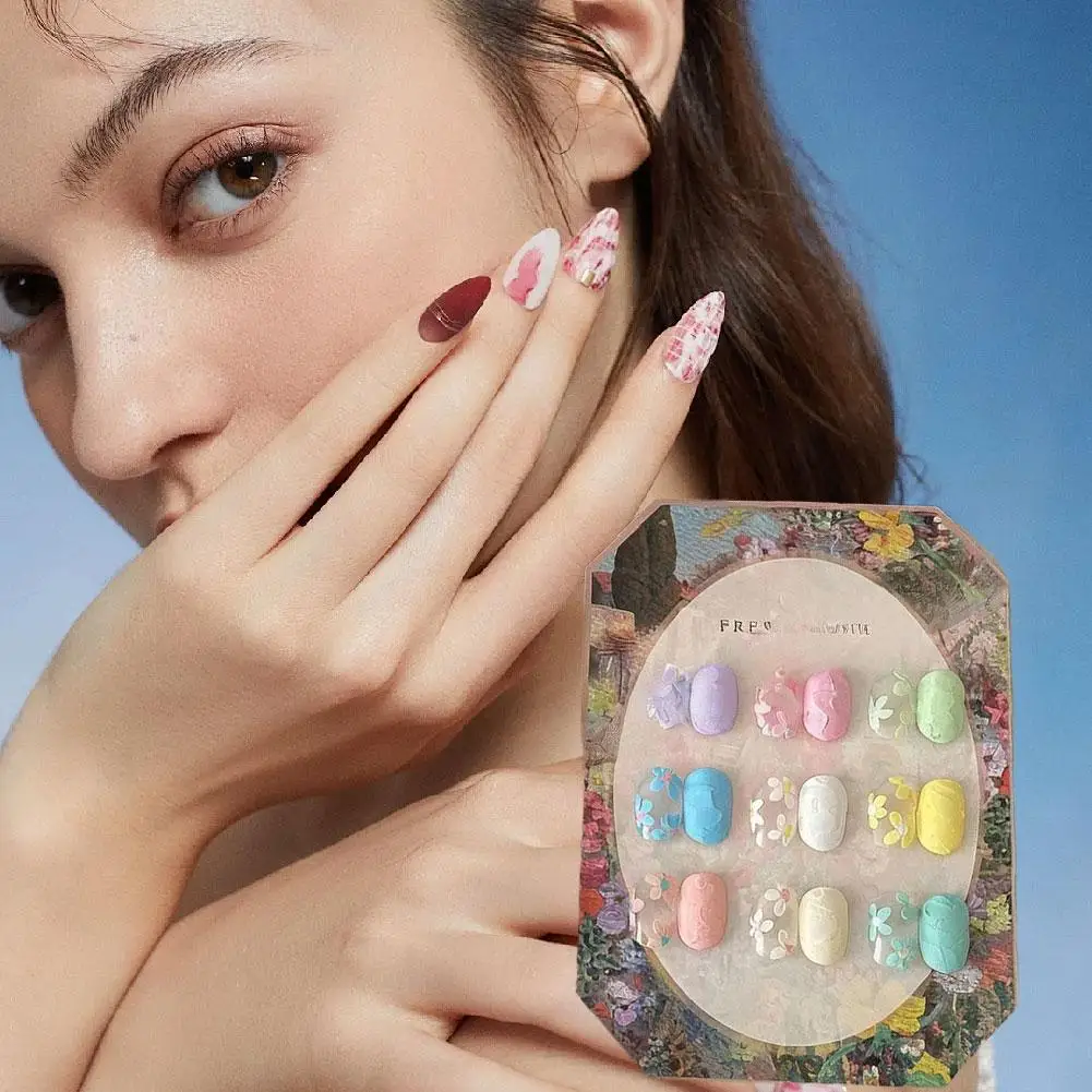 9 farben DIY Nagel Zeichnung 3D Modellierung Öl Farbe Gel Polnisch Kein Wischen Kleber Kunst Design Blumen Gemalt Geschnitzte Nagel Gel für Manik T4A7
