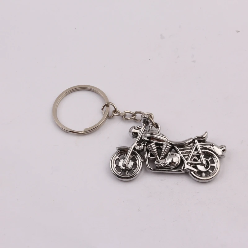 European and American niche personalized pendant motorcycle metal keychain creative gift accessory trend