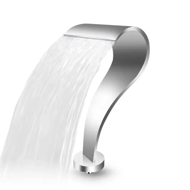 

High Quality Stainless Steel Swimming Pool Spa Waterfall Cobra Water Curtain for villas courtyards indoor landscape decoration