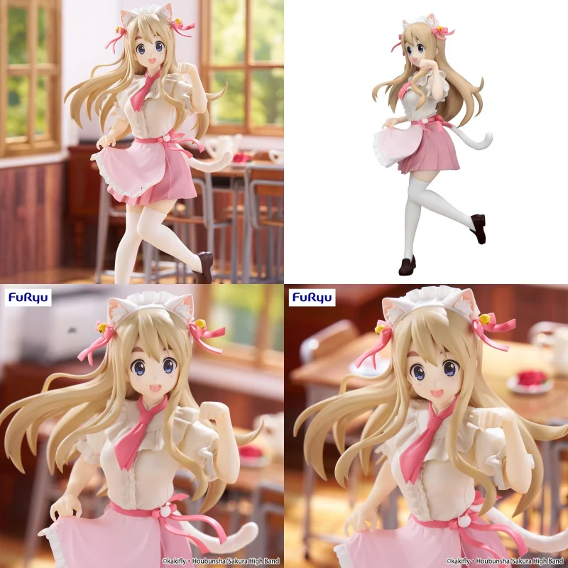 

Original Furyu Trio-Try-It K-On! Tsumugi Kotobuki Mugi Statue Collectible Anime Action Figure Model Toys Ornament Gifts