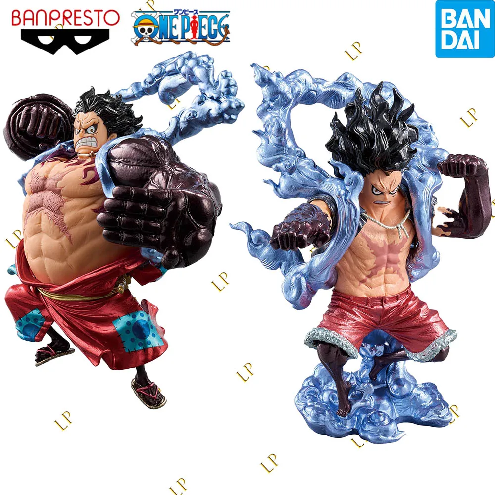 

Оригинальная фигурка BANDAI Banpresto King of Art One Piece Luffy Special Edition II Snakeman Form, аниме-модель, подлинная, в коробке