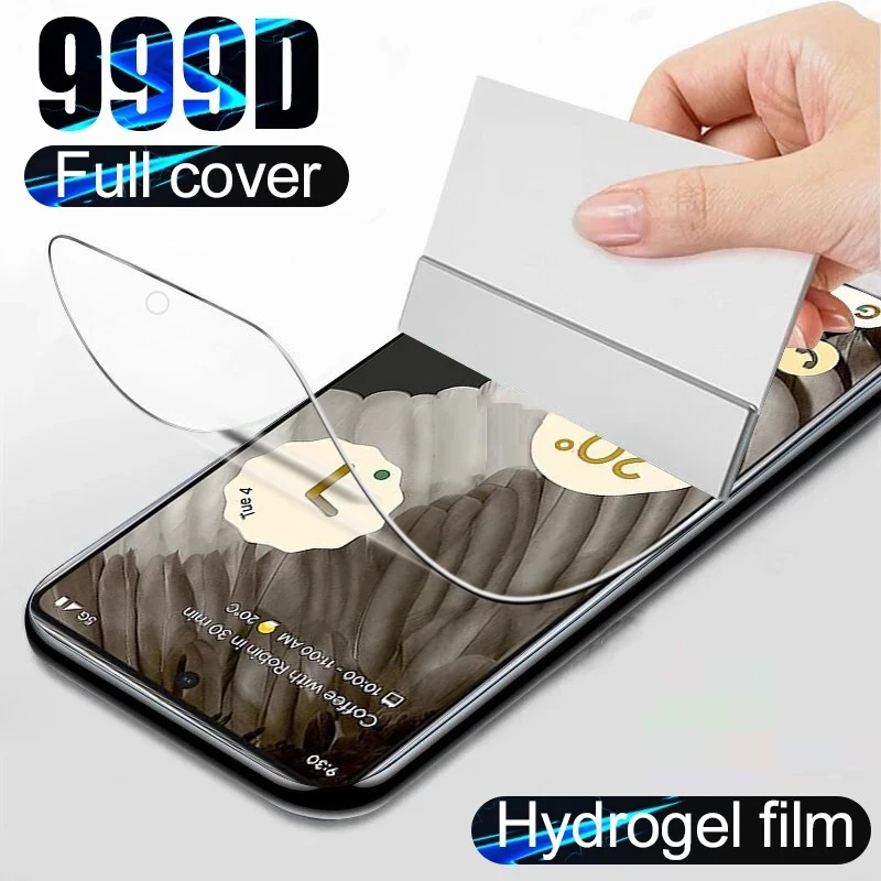 Protective Film For Google Pixel 7 6 A Screen Protectors Hydrogel Film For Pixel 7 5G Phone Front Film HD Protector Film