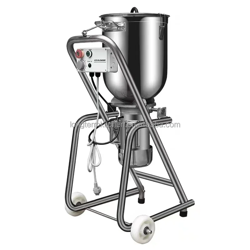 Commercial Large-Capacity Smoothie Machine Floor-Standing Jam Mixer Milkshake Mung Bean Ice Broken Wall Cooking Machine