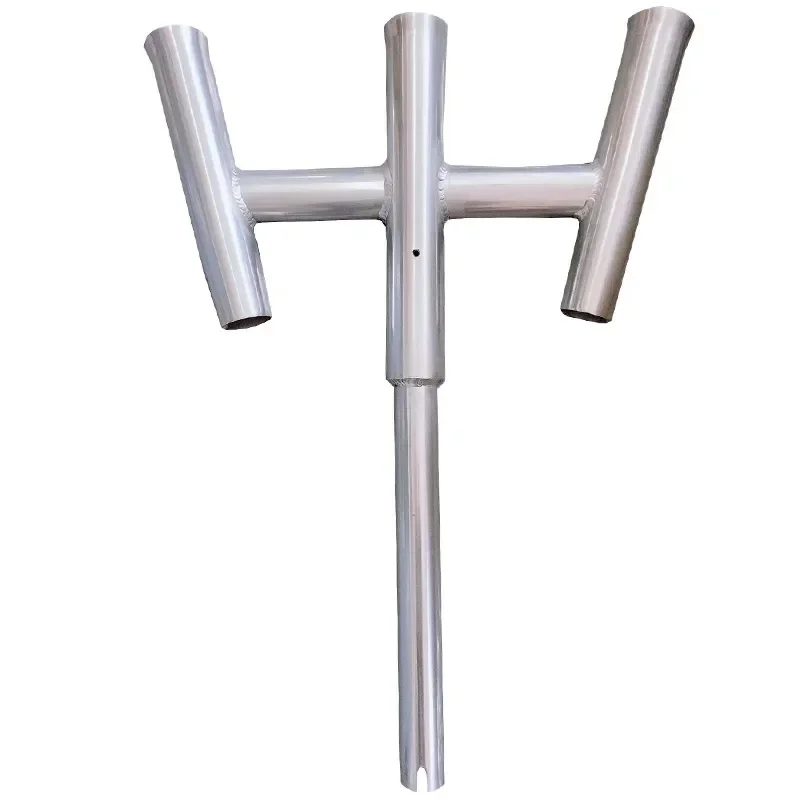 SL300 Trident kite Rod Holder for Kite Fishing  Straight Butt Triple Aluminum