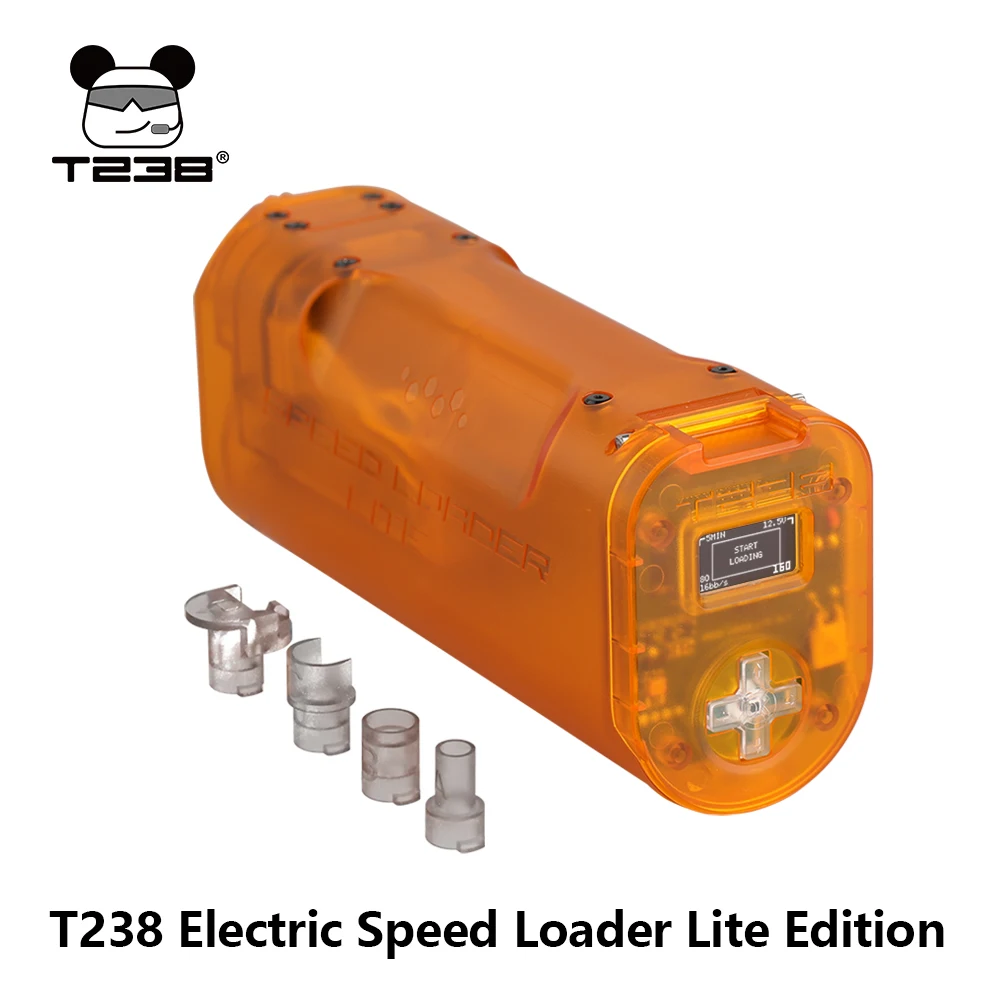 Портативный электрический скоростной загрузчик T238 Lite Edition для автоматического зарядного устройства BB, для магазинов GBB AEG с пружинным механизмом, загрузчик BB.
