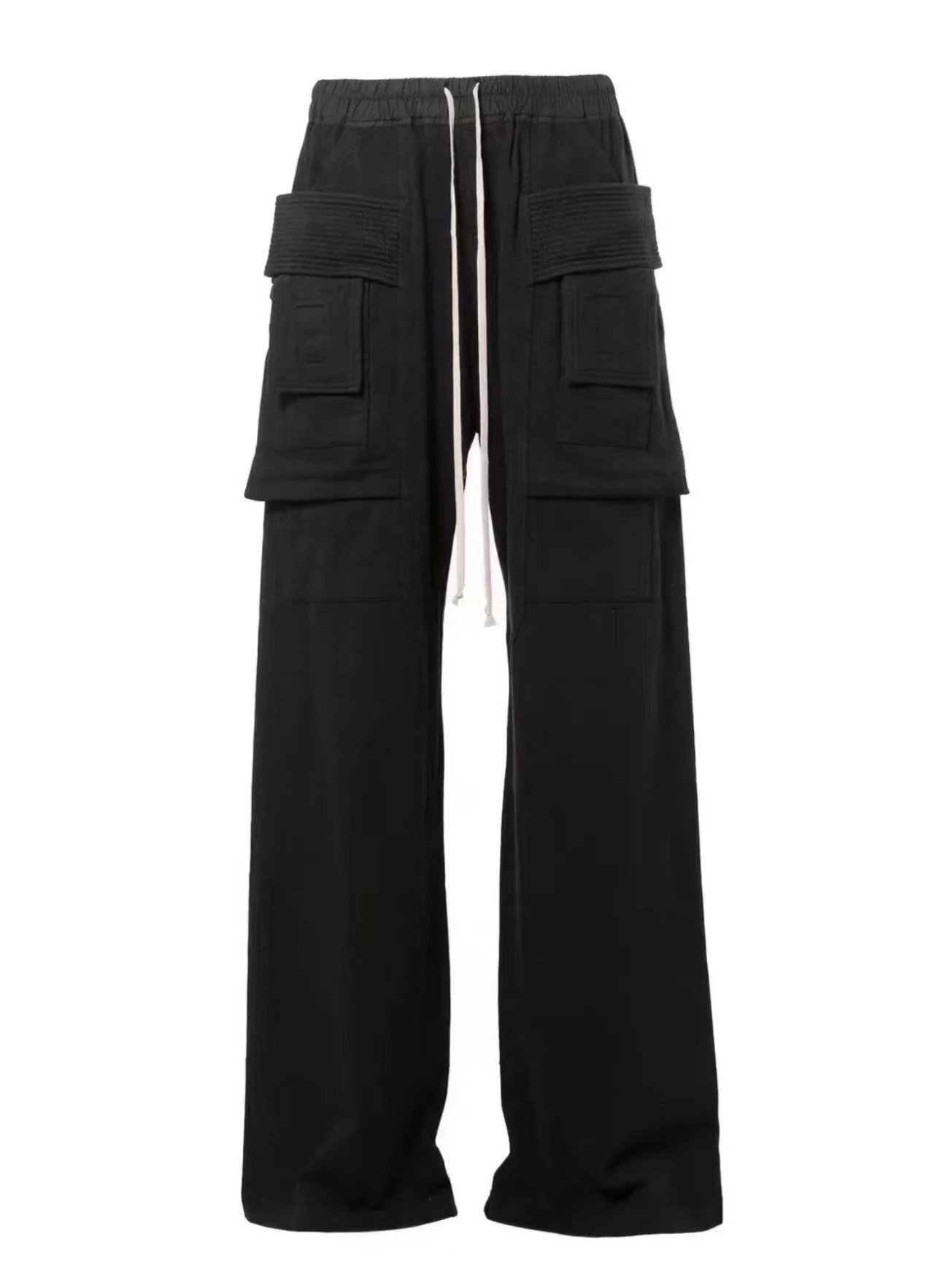 

Summer Pants Fashion Design New Version Of The Classic Double Loop Cargo Pants High Quality Pocket Straight Causal Pants