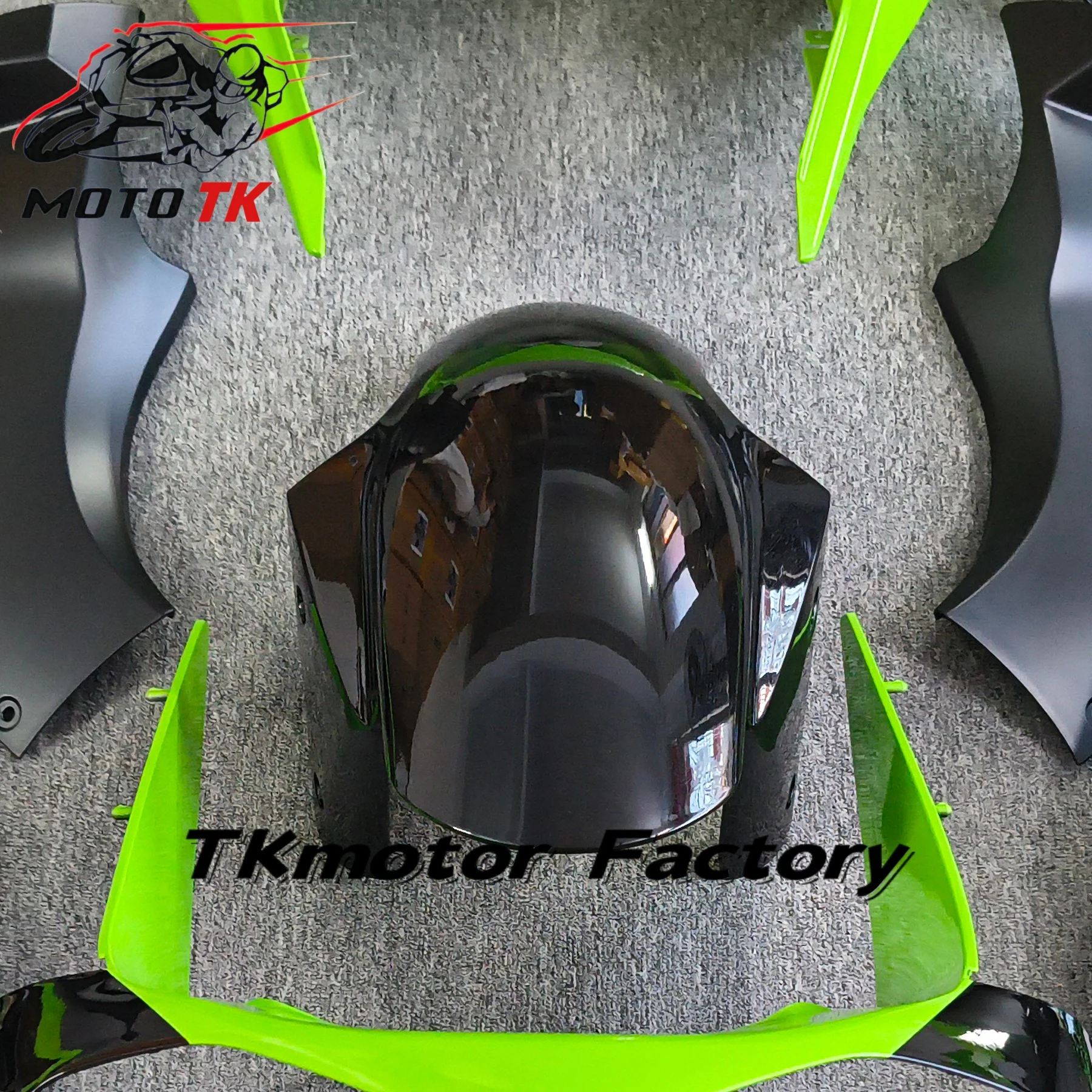 Multiple Choice Motorcycle Fairing Kits For Kawasaki Ninja ZX-6R 03 04 ZX 6R ZX6R 636 2003 2004 ABS Black Bodywork Set