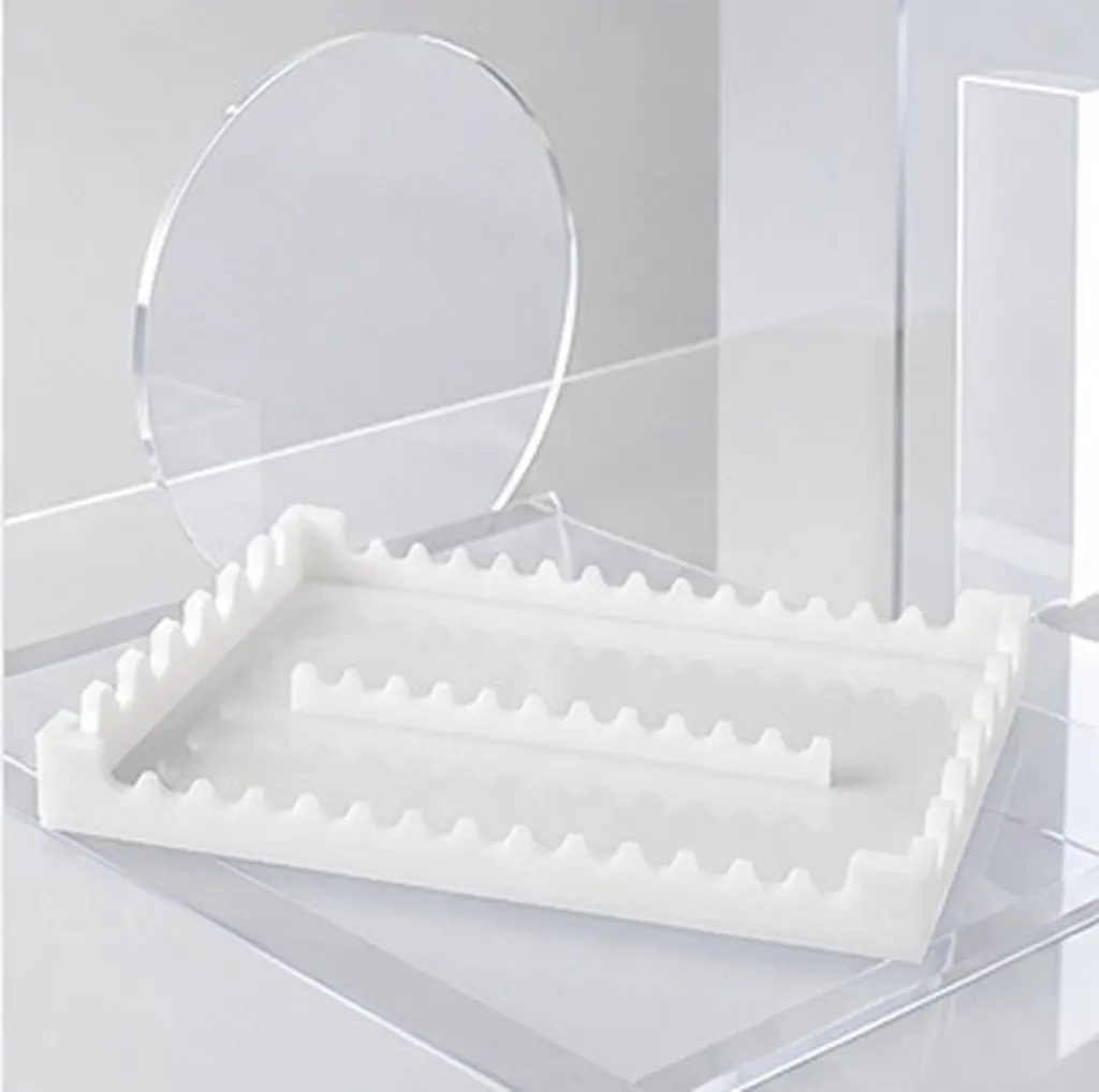 Laboratory Acrylic Pipette Stand Compact Pipette Rack Portable Multifunctional Lab Experiment Tool Holder Sampling Storage view 6