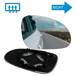 Voor 2005-2010 VW Passat B6 Achteruitkijkspiegel Spiegel Glas Bolle Verwarmde Rechterkant