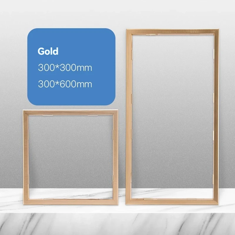 

Монтажные аксессуары Рамка адаптера ПВХ потолочная пластиковая ластовица гипсокартон 300*300/600 размеры