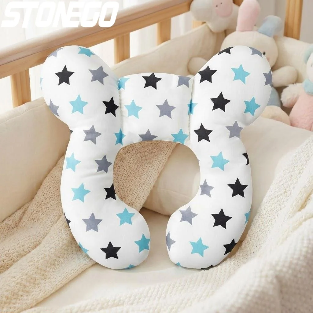Baby U Shaped Memory Foam Neck Pillow for Car Seat Stroller Head Support Newborn Infant Travel Comfort Cushion