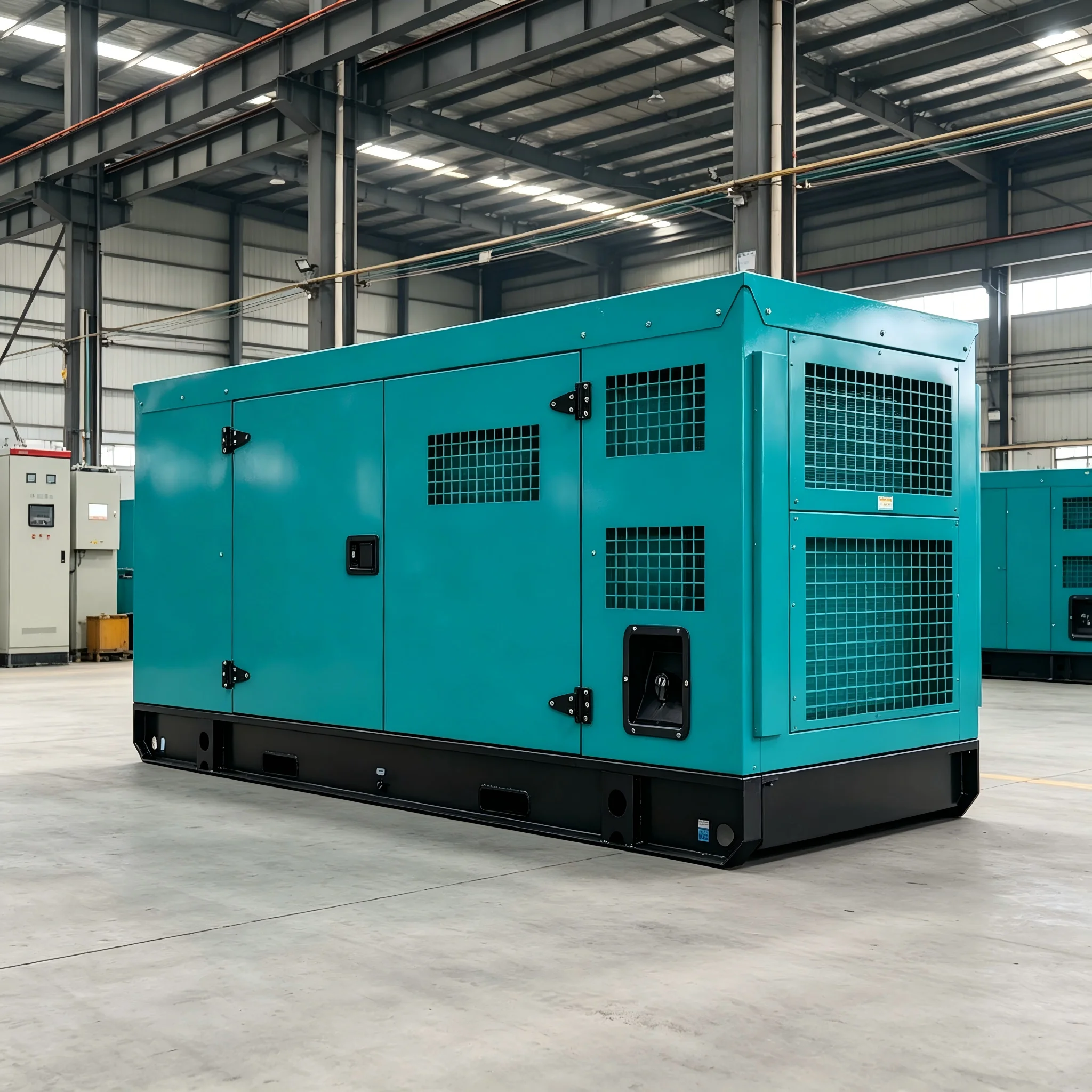50kW 80kW 115kW Trailer Mounted Silent Diesel Generator Mobile Power Station For Large Warehouse Logistics Center