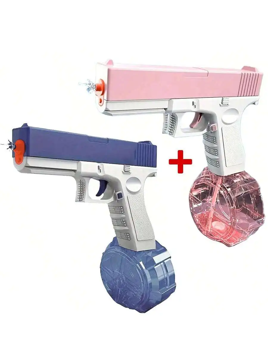 Pistola de agua eléctrica, pistolas de chorro automáticas, pistola de agua para niños de 6 a 12 años con gran capacidad, batidoras de agua para niños