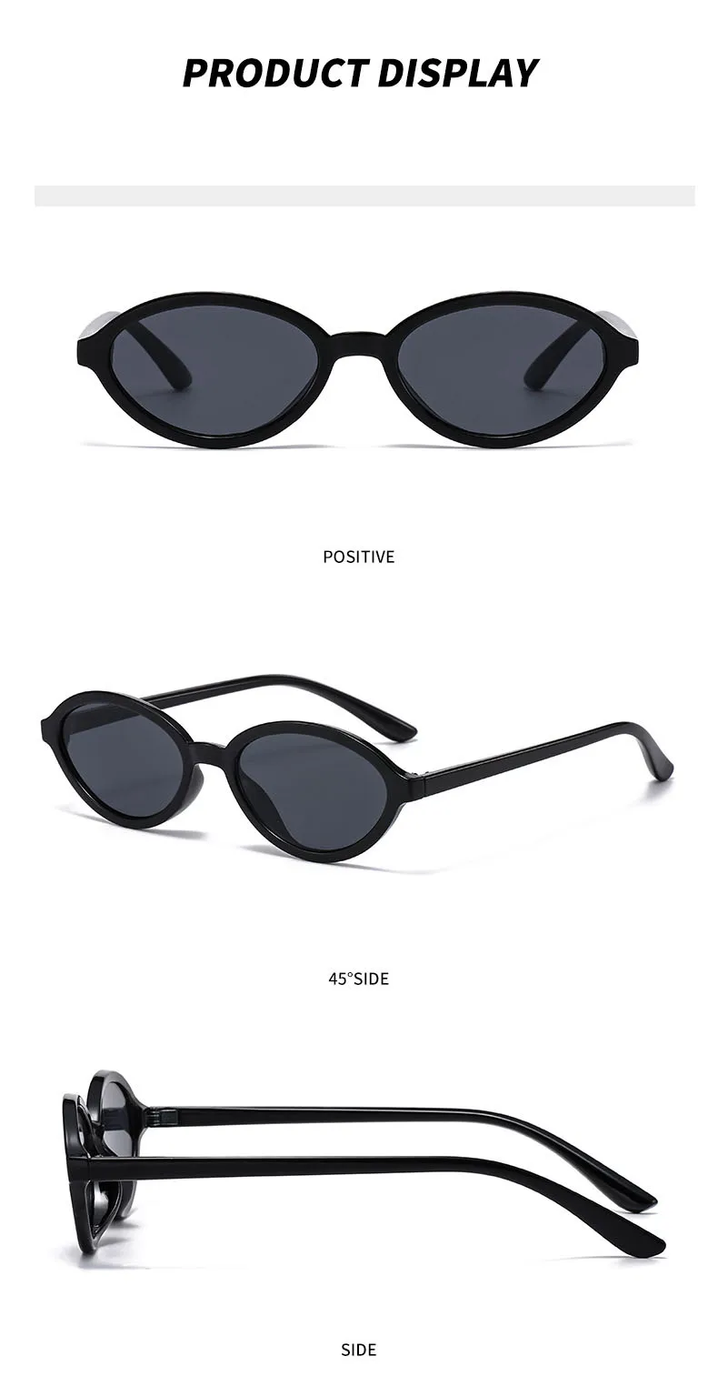 SO&EI Retro Kleine Cat Eye Sonnenbrille Frauen Marke Designer Männer Sonnenbrille UV400 – Detail 9