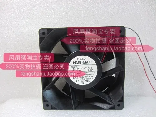 

Free shipping original 4715VL-05W-B50 12cm 12038 24V 0.96A 2-wire cooling fan