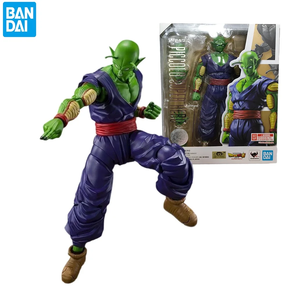 

IN STOCK 100% original Figure Dragon Ball Model Kit Anime Figrues Shf Piccolo Super Hero Collection Action Figure Model Boys