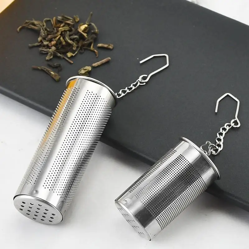 Food-Grade 304 Stainless Steel Tea Infuser Strainer, Delivers Debris-Free, Full-Flavor Loose Leaf Tea Brewing Experience