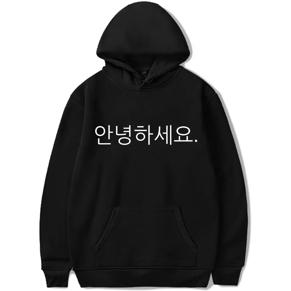 Korean Printed hoodie Japanese anime sweater manga Y2K elegant teen pullover hoddie comfortable modern style harajuku athleisure