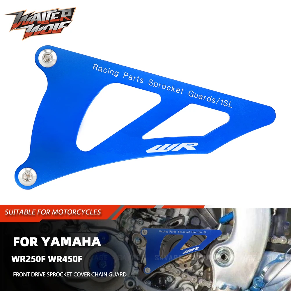 

WR 250F WR 450F Racing Sprocket Cover For Yamaha WR250F WR450F 2016-2023 Motorcycle Accessories Chain Guard Protector Dirt Bike