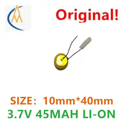 buy more will cheap 1040 Bluetooth earphones lithium battery 940 1040 rechargeable 1054 button 3.7V 45MAH full capacity