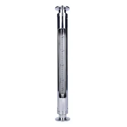 LZB-WA 30S-15 Roestvrij staal 51, Tri-Clamp-aansluiting, stikzuurcorrosie, ammoniak, waterglas, rotameter, vloeibare ozon