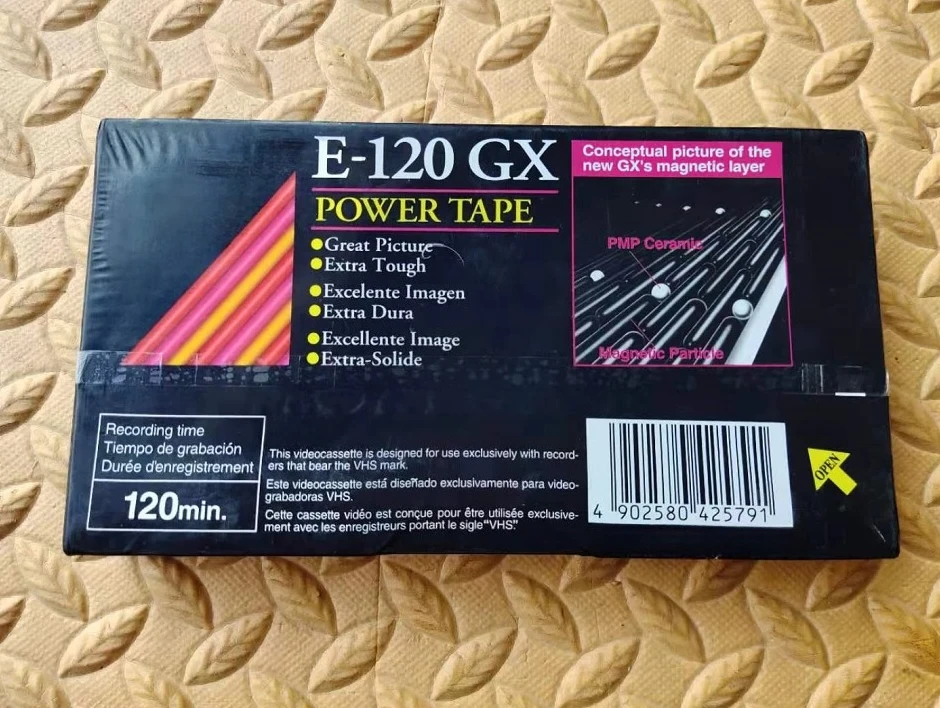 For maxell e-120 gx vhs applicable blank video tape