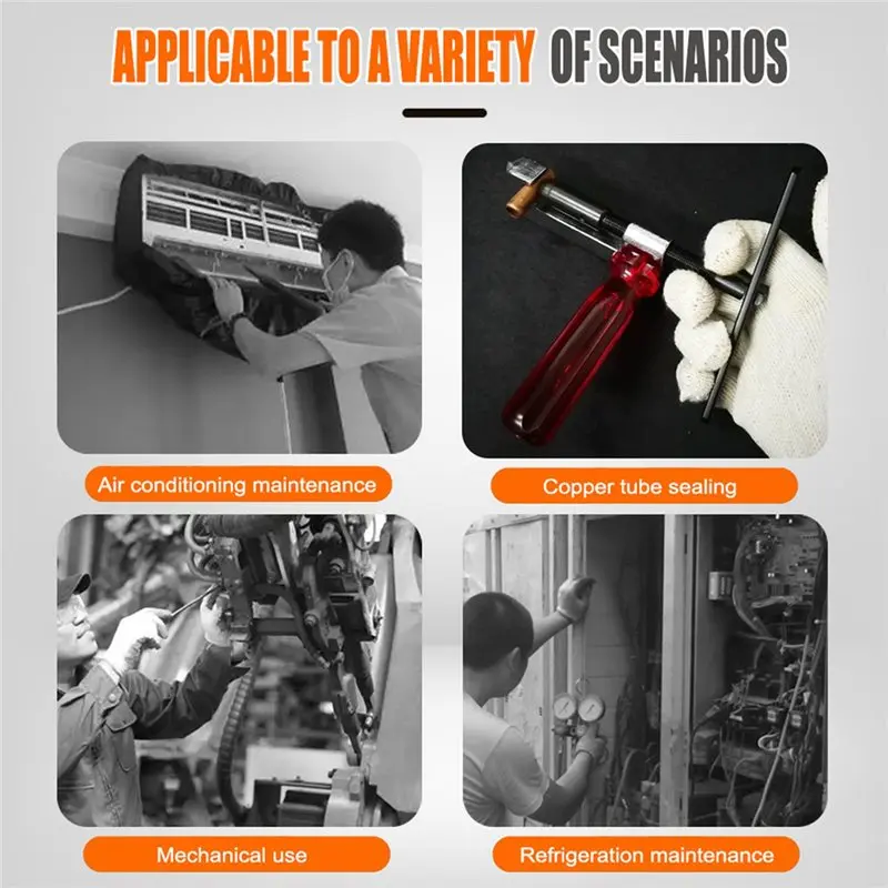 Szczypce do zgrzewania rur aluminiowych AA01 do zgrzewania rur w systemach klimatyzacji i chłodniczych - narzędzie do konserwacji