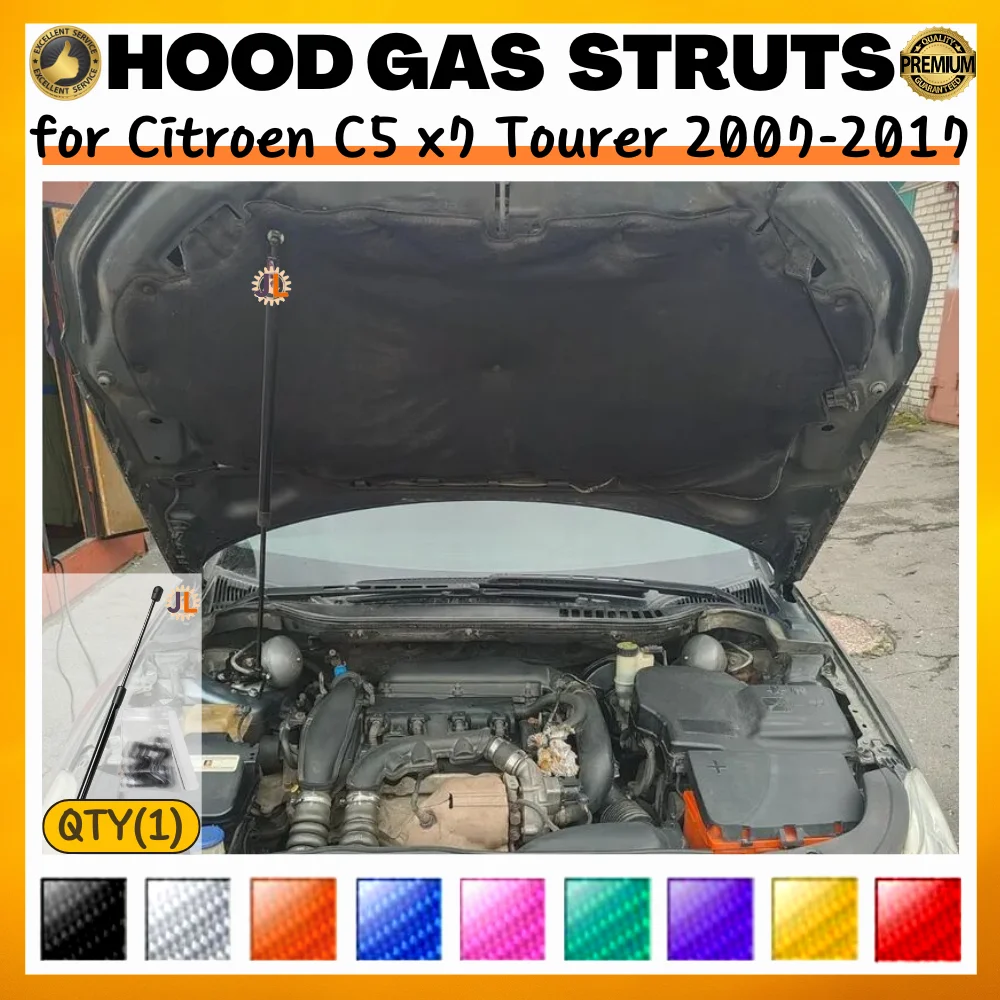 

Qty(1) Стойка капота для Citroen C5 x7 Tourer 2007-2017 Передний капот Газовая пружина Амортизатор Подъемная опора Демпферная планка