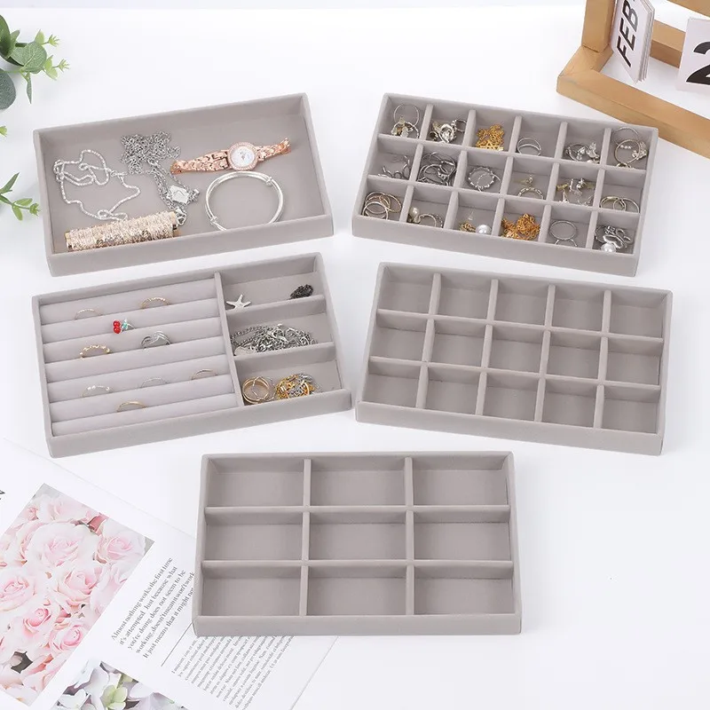 

Stackable Flannel Jewelry Tray, Drawer Storage, Organizing Boxes and Packaging,organizers storage,organizadores