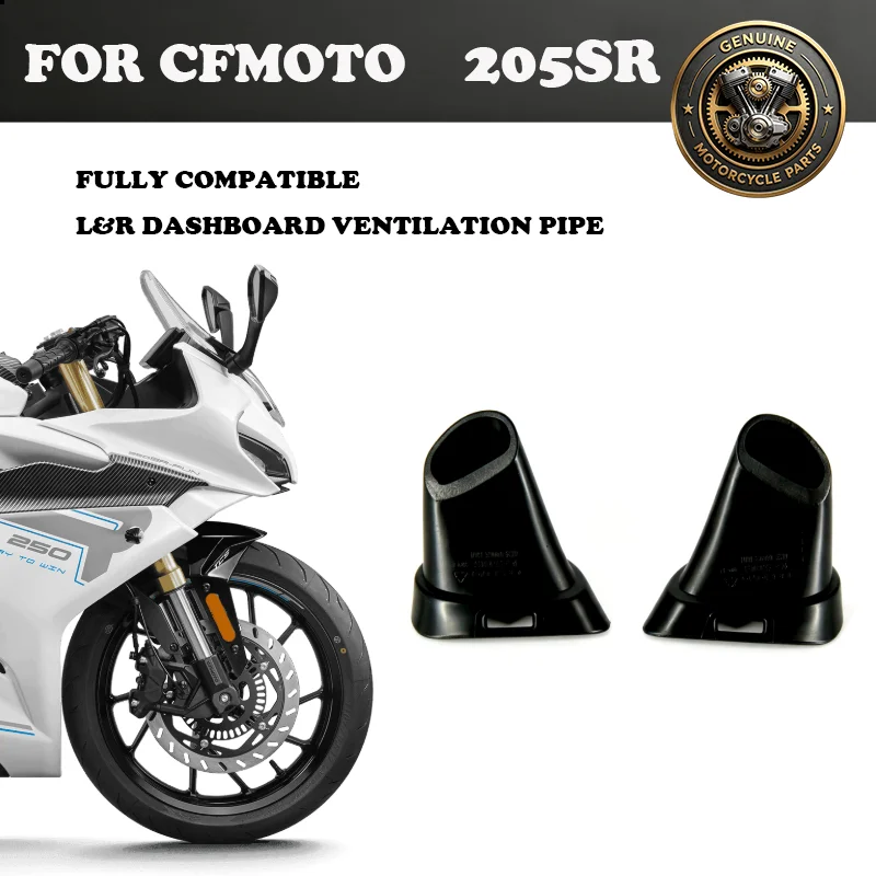 For CFMOTO 250SR-FUN Instrument Hood Vent Tube Dashboard Ventilation Pipe CF MOTO 250SR CF250 Motorcycle Original