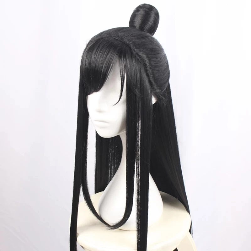 Grandmaster of Demonic Cultivation Nie Huaisang Cosplay Wig Heat Resistant Synthetic Hair Nie Huaisang Cosplay Fan As Gift