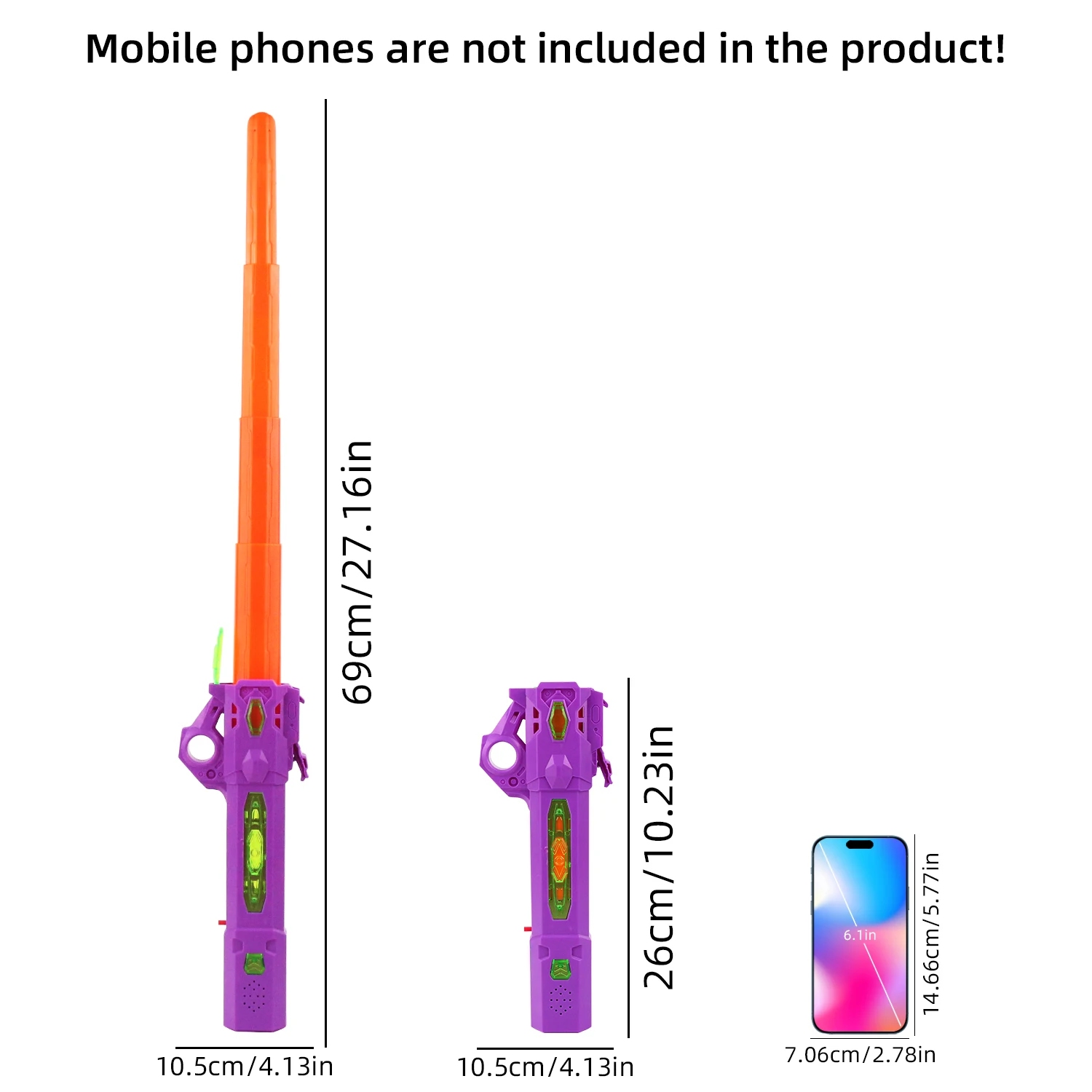 Sable de luz retráctil 2 en 1, espada láser giratoria de dedo con luz para más de 3 niños, espada láser de juguete para fiestas, espadas brillantes