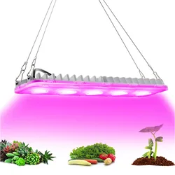 Full Spectrum 50W LED Grow Light Growing Lamps Waterproof IP67 COB Growth Flood Light for Plant Indoor Hydroponic Greenhouse