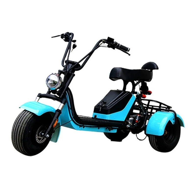 Small Three‑Wheel Electric Vehicle Adult Household Scooter For Kids Pickup