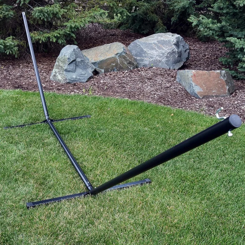 

Double Hammock Stand for Outside Capacity Indoor/Outdoor Hammock Frame