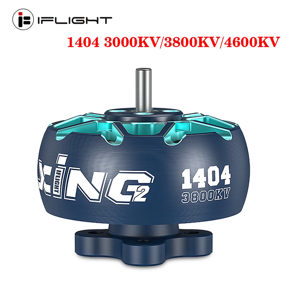 IFlight XING2 1404 3000KV/3800KV/4600KV 2-4S Toothpick Ultralight Build Unibell Motor Compatible 3-4inch Propeller for FPV Drone