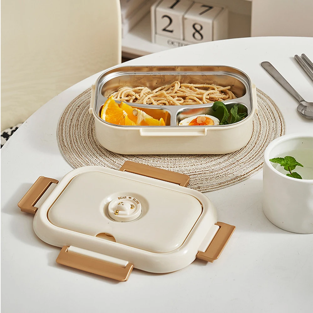 

Thermal Lunch Box 304 Food Grade Stainless Steel Bento Box For Children Microwave Insulated Bento Containers With Knife And Fork