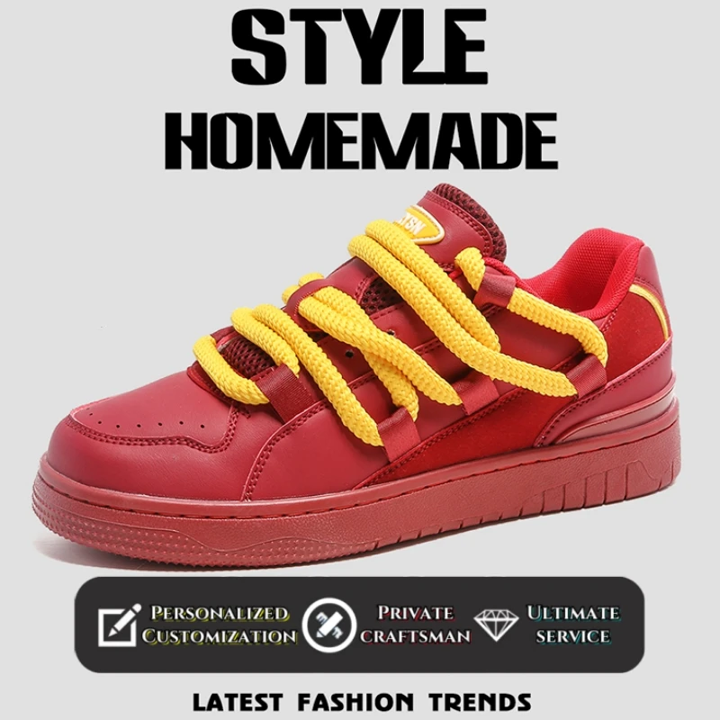 

2024 AE HOT Selling Trending Tomatoes Red Skateboard Footwear Unisex Size36-44 Pro Designer's Customized Hombre Zapatos de Mujer