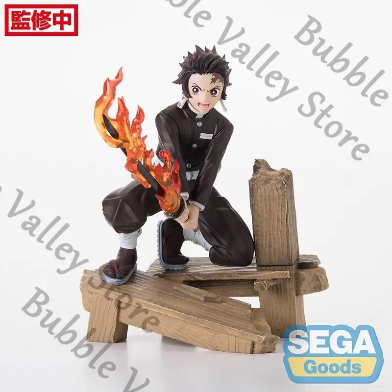 

Genuine Anime Demon Shinazugawa Genya Kamado Tanjirou Cosplay Cartoon Garage Kits Figurine Plaything Model Desktop Ornament Xmas