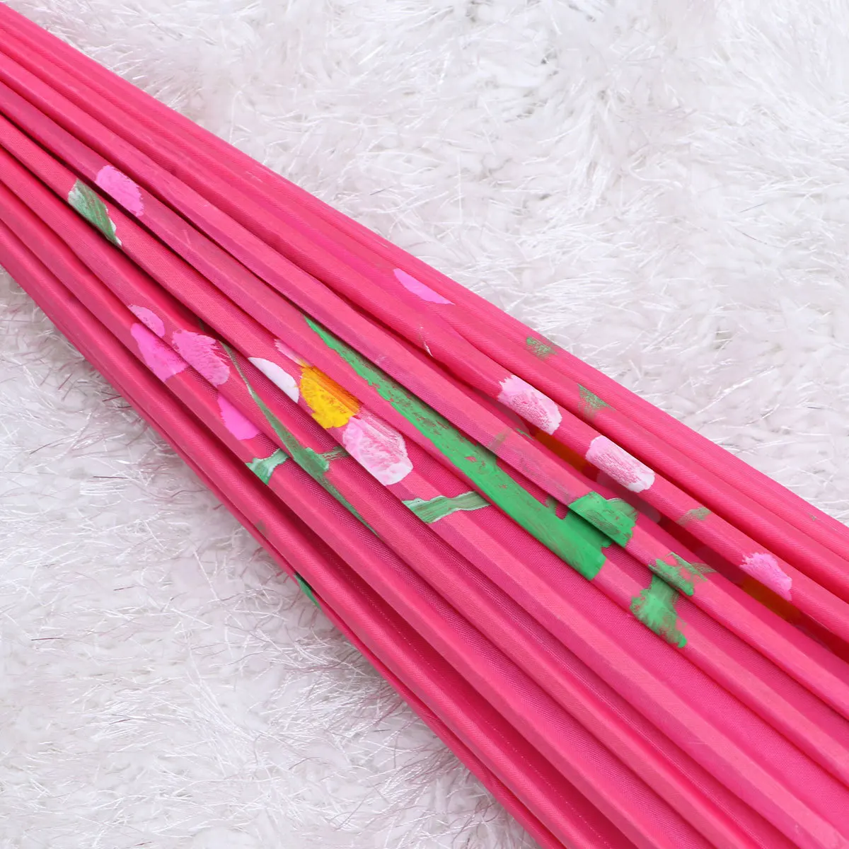 

Classical Flower Umbrella 82Cm Large Rose Red Oilpaper Umbrella For Restaurant Home Decor Photography Props Dancing